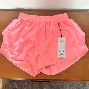 ALO Neon Bubblegum Match Point Shorts